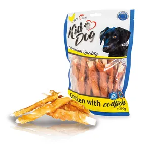 Mięso z kurczaka KIDDOG na kawałku dorsza 250 g